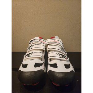 Tiebao Men's Cycling Shoes Size 11 Trumps Black White Red New, No Box